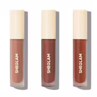 پک 3 عددی رژلب مایع Matte Allure شیگلم Sheglam مدل Nude Beach