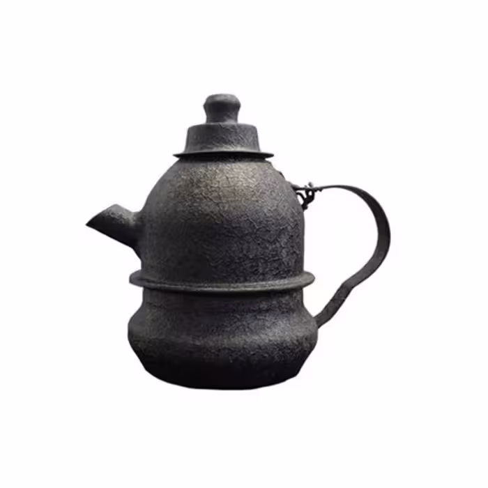 قوری (شامورتی) آلومینیومی رنگ استاتیک 800 میلی لیتر