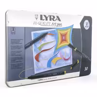 ماژیک حرفه ای 30 رنگ ليرا مدل Art Pen Professional