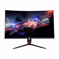 مانیتور خمیده گیمینگ جی پلاس مدل GGM K329QN سایز 32 اینچ