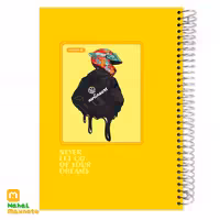 دفتر200 برگ سیمی جلد سخت A4 کد 9272.طرح 7