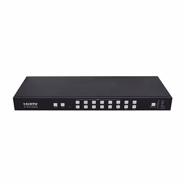 سوئیچ 9 پورت HDMI با قابلیت تصویر در تصویر و یکپارچه سازی فرانت مدل Faranet HDMI Seamless Switcher With Multi-view 9×1 FN-Q901M
