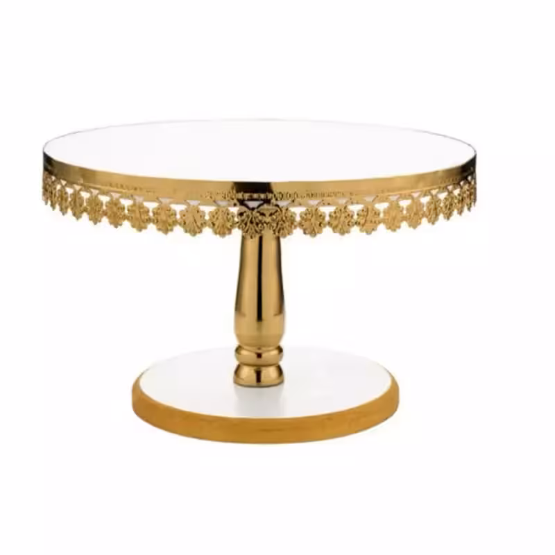 استند کیک طلایی