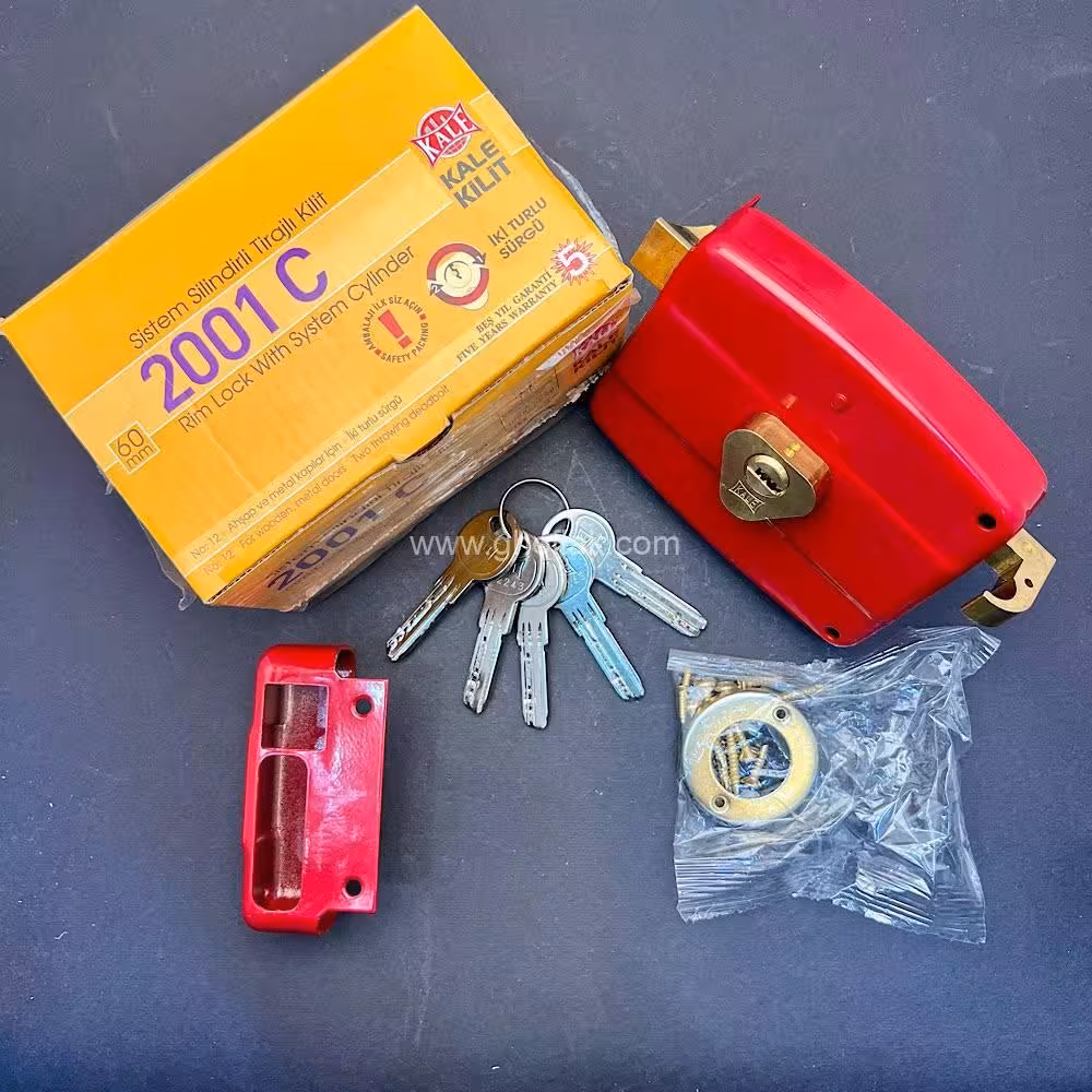 قفل حیاطی کاله مدل 2001C کلید کامپیوتری | ساخت ترکیه