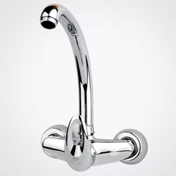 شیر ظرفشویی دیواری راسان مدل مروارید