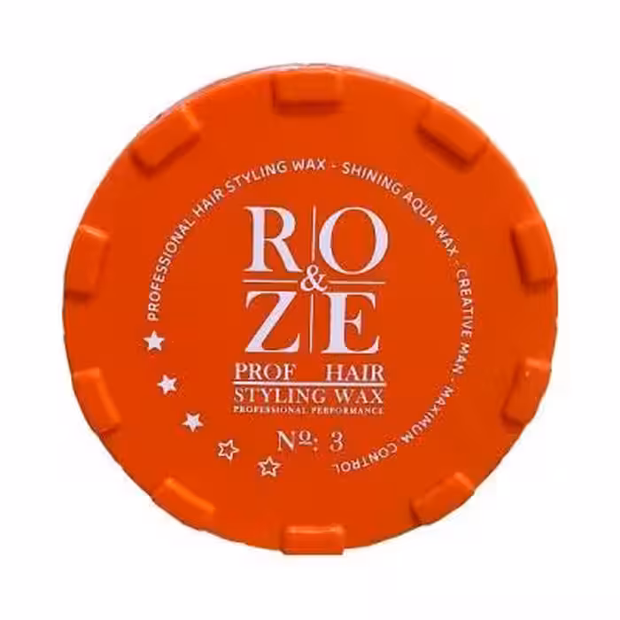 ژل واکس حالت دهنده مو RO&ZE رنگ نارنجی شماره 3 حجم 150 میل