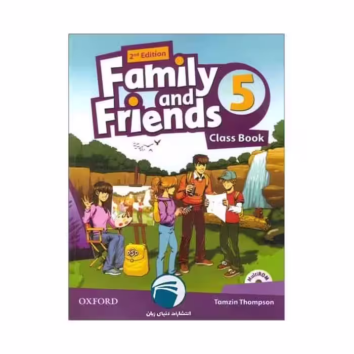 کتاب American Family and Friends 5 Second Edition اثر Tamzin Thompson انتشارات دنیای زبان
