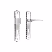 دستگیره پلاک آپارتمانی چپ رنگ کروم نیکو مدل 1818