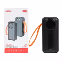 پاور بانک MAX مدل MZ-15 ظرفیت 30000 میلی آمپر ساعت