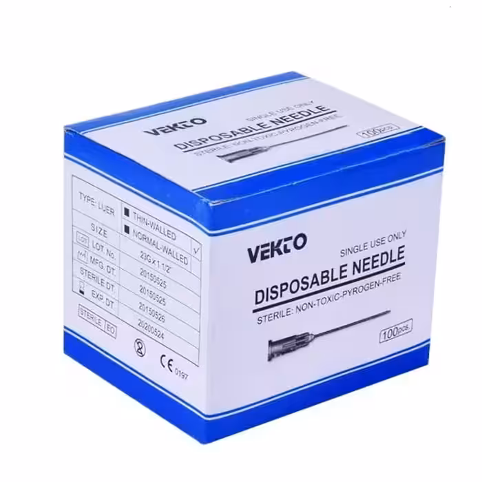 سرسوزن آبی گیج 23(VEKTO)