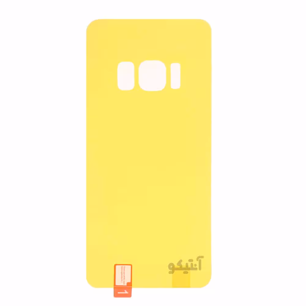 برچسب شفاف محافظ پشت موبایل مناسب برای Samsung S8