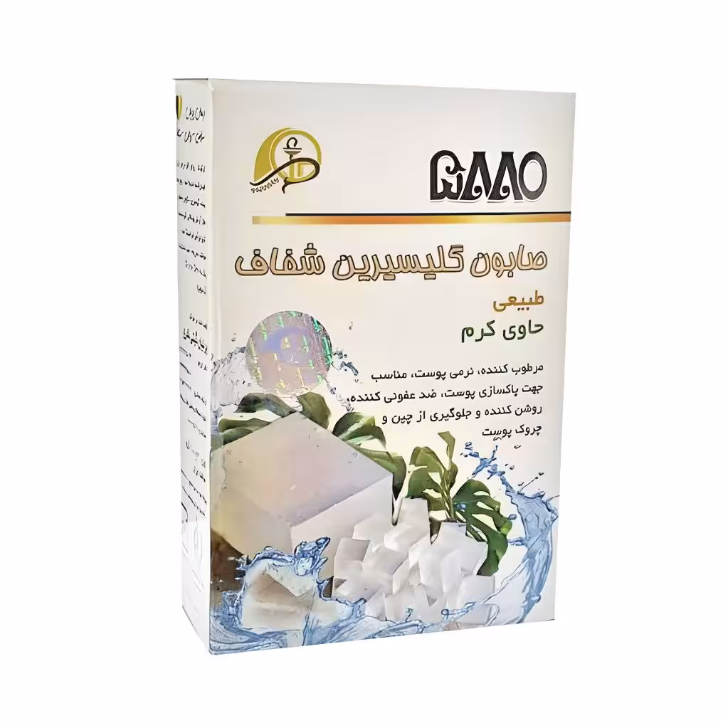 صابون گلیسیرین شفاف حاوی کرم 5880 پرنیان (100 گرم)