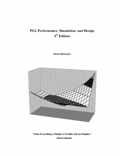 خرید و دانلود نسخه کامل کتاب PLL Performance Simulation and Design