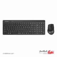 قیمت و خرید کیبورد و ماوس بی سیم ایفورتک A4tech FG2400 - شبکه ساز