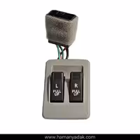 کلید شیشه بالابر پراید صبا دو پل برند ایمن تک