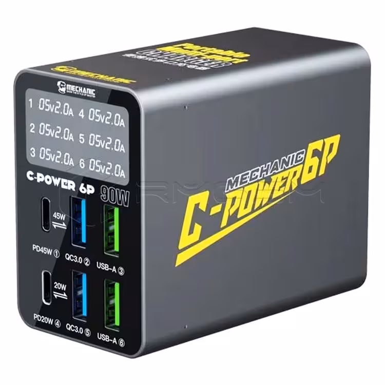 هاب شارژ مکانیک C-Power 6P