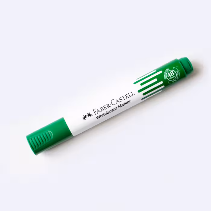 ماژیک وایت برد سبز پررنگ سر تخت فابرکاستل (FABERCASTELL)