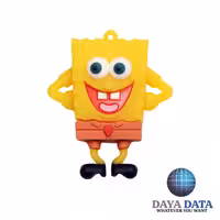 فلش مموری فانتزی دایا دیتا  باب اسفنجی خندان مدلPC1019-3 ظرفیت32GB-USB2 زرد