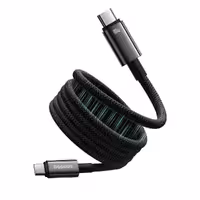 کابل USB-C بیسوس مدل Tungsten Gold Magnetic 100W طول 1 متر