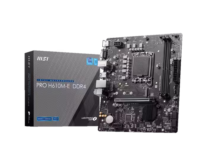 مادربرد ام اس آی مدل PRO H610M-E DDR4 سوکت 1700