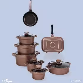 سرویس 15 پارچه رزگلد دیاموند کد un-5825