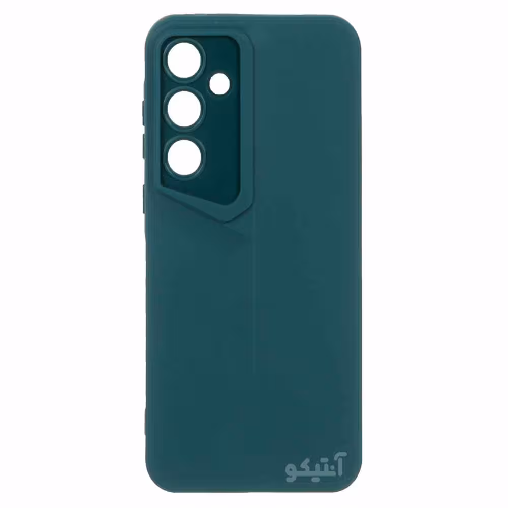 قاب ژله ای Sports Design محافظ لنزدار مناسب برای Samsung A35-سبز