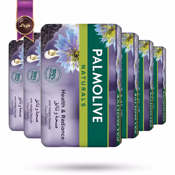 6 بسته صابون پالمولیو Palmolive مدل سلامتی و درخشندگی Health & Radiance پک 6تایی  (اورجینال)