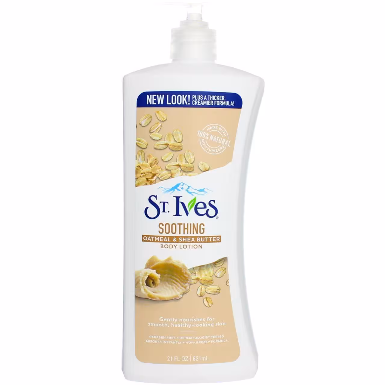 ST Ives Smoothing  oatmeal & shea butter لوسیون بدن 621ml