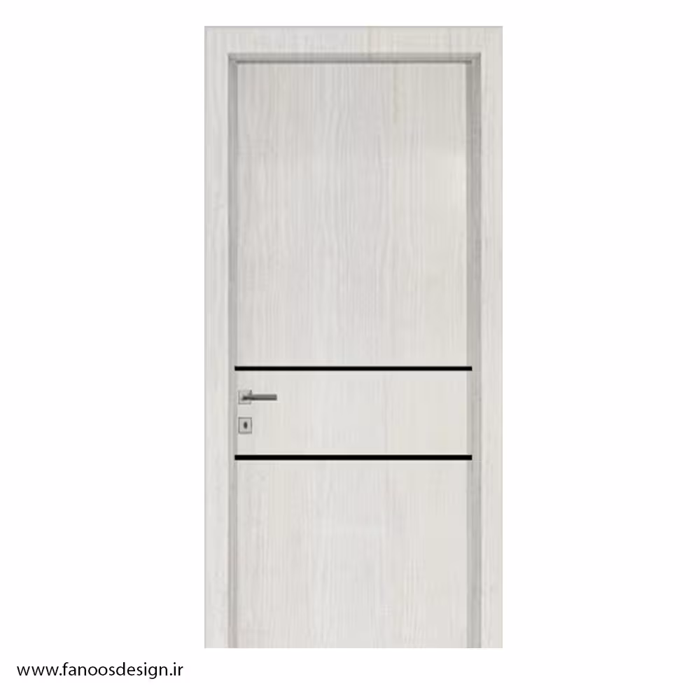 درب ضد آب رنگ سفید مدل ساده کد 4662