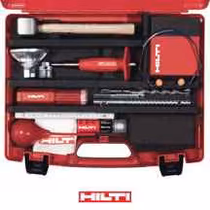 محتویات جعبه پایه کرگیری Core rig mounting kit M12: