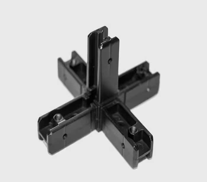 کرنر جوینت 5 سر شلفینگ سیستم رنگ مشکی مات فانتونی کد I235