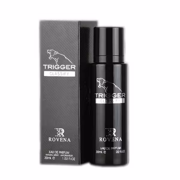 عطر 30 میل مردانه روونا مدل تایگر رایحه جگوار کلاسیک بلک