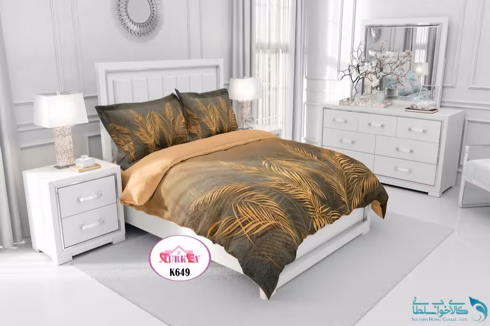 روتختی طرح علفزار دونفره برند Turkev کد K649