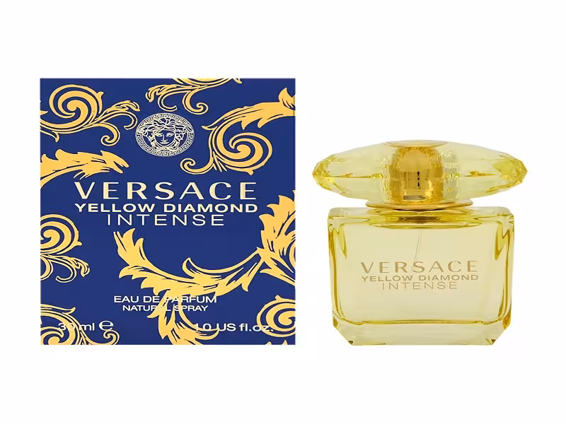 ادکلن زنانه ورساچه یلو دیاموند اینتنس versace yellow diamond intense