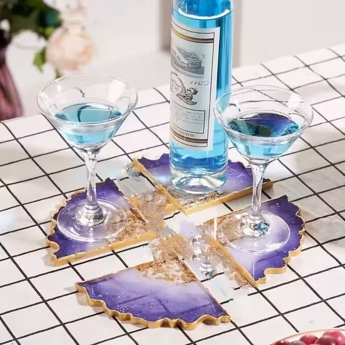 قالب رزین مدل زیر لیوانی کد HG-8010