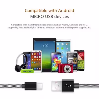 کابل تبدیل USB به USB-C بی تی ار مدل C1 طول 1 متر