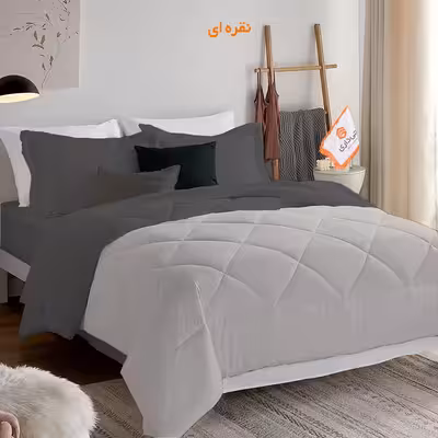 لحاف چیداری مدل دورو یک نفره سایز 160x220 سانتی متر