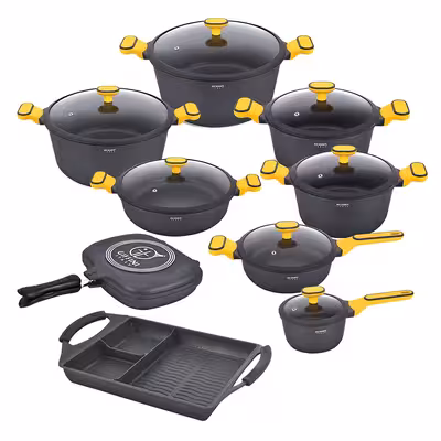 سرویس پخت و پز 17 پارچه جی فی نی مدل GZ-W