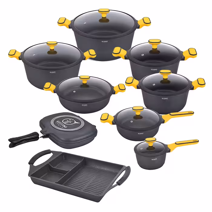 سرویس پخت و پز 17 پارچه جی فی نی مدل GZ-W