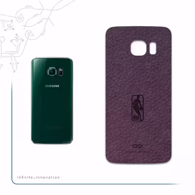 برچسب پوششی ماهوت مدل PL-NBA مناسب برای گوشی موبایل سامسونگ Galaxy S6 Edge