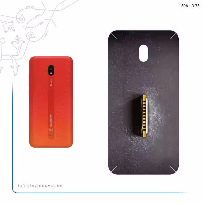 برچسب پوششی ماهوت مدل Harmonica مناسب برای گوشی موبایل شیائومی Redmi 8A