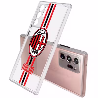 کاور طرح A.C Milan مناسب برای گوشی موبایل سامسونگ Galaxy Note 20 Ultra 