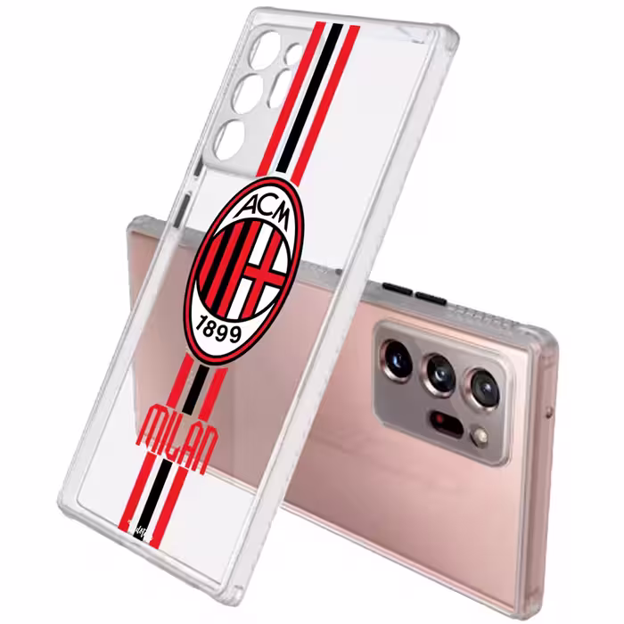 کاور طرح A.C Milan مناسب برای گوشی موبایل سامسونگ Galaxy Note 20 Ultra 