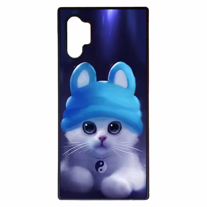 کاور طرح گربه کد 1146 مناسب برای گوشی موبایل سامسونگ galaxy note 10 plus