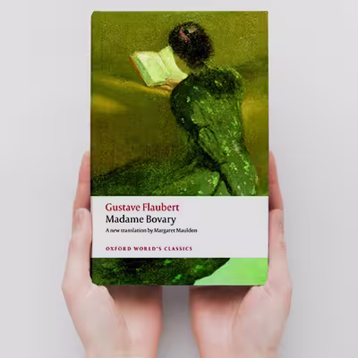 کتاب Madame Bovary اثر Gustave Flaubert انتشارات Oxford