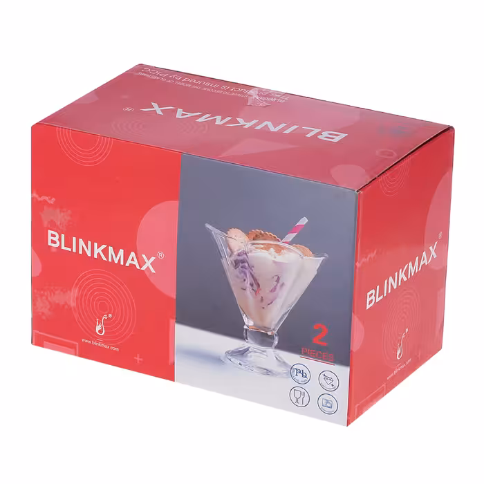 بستنی خوری بلینک مکس مدل لاله بسته 6 عددی