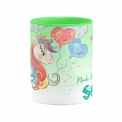 ماگ مدل اسب تک شاخ طرح سایه