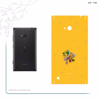 برچسب پوششی ماهوت مدل Nostalgic whirligig مناسب برای گوشی موبایل نوکیا Lumia 720