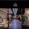 چراغ دیواری نئون دیزاین طرح Adidas-Text-BL_WHT