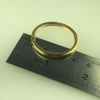 حلقه جاکلیدی مدل تخت کد GOD5 بسته 5 عددی